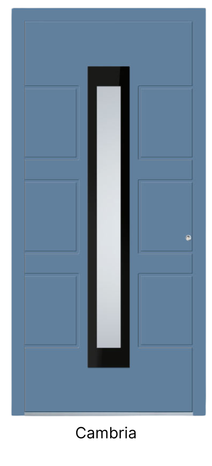 Hliníkové vchodové dveře Aluhaus Cambria