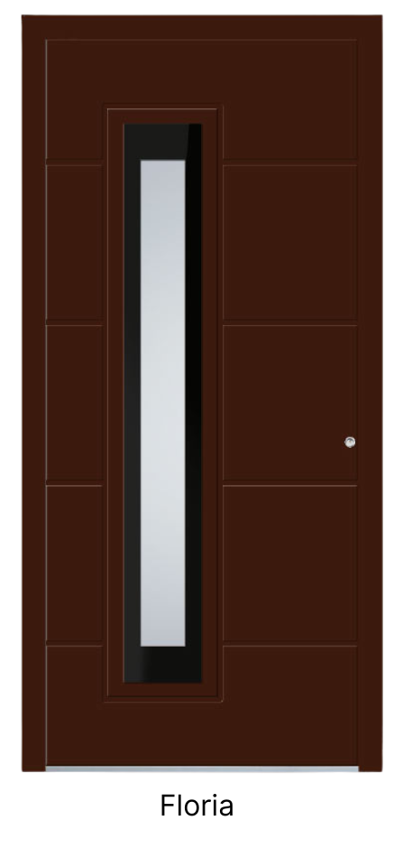 Hliníkové vchodové dveře Aluhaus Floria