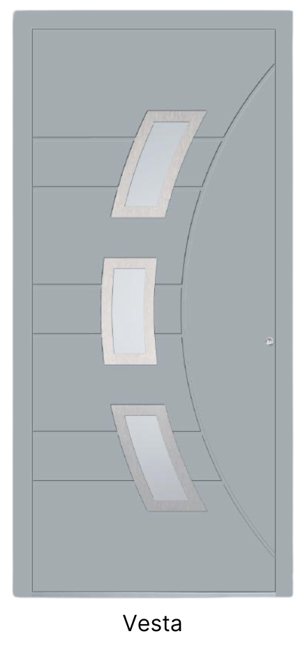Hliníkové vchodové dveře Aluhaus Vesta