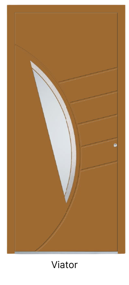 Hliníkové vchodové dveře Aluhaus Viator