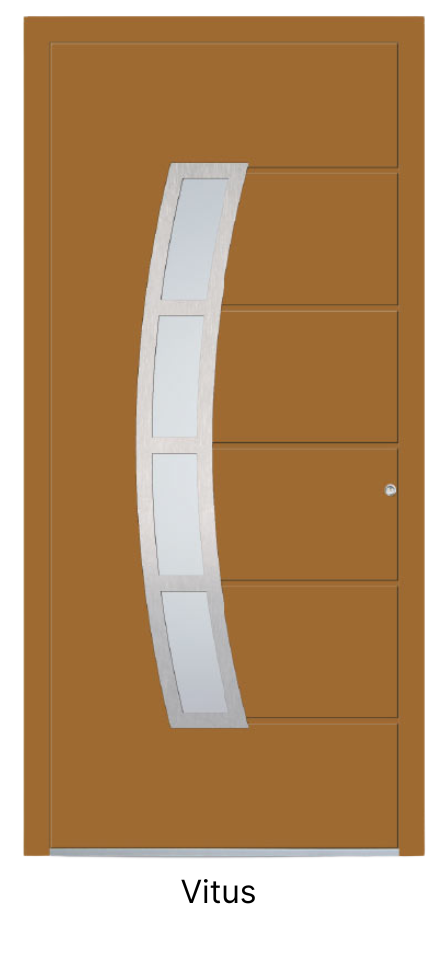 Hliníkové vchodové dveře Aluhaus Vitus