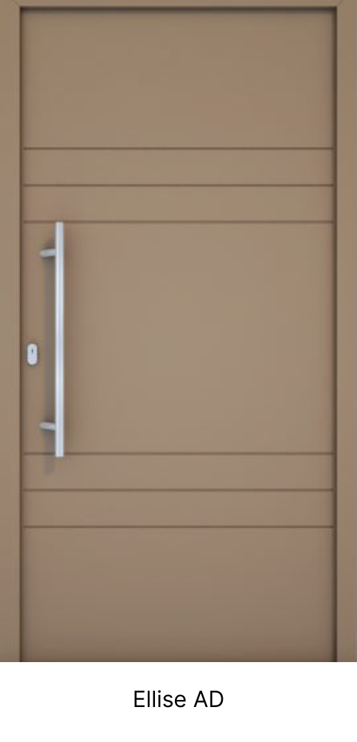 Hliníkové vchodové dveře Ellise AD