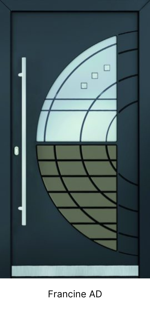 Hliníkové vchodové dveře Francine AD
